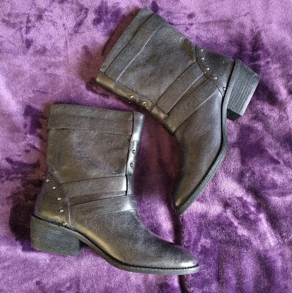 B. Makowsky moto boots - Picture 2 of 5